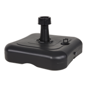 Parasolvoet kunststof vulbaar 10ltr antraciet