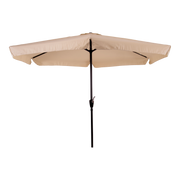 Parasol Gemini ecru Ø3mtr