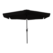 Parasol Gemini zwart Ø3mtr