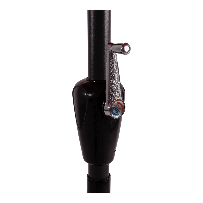 Parasol Gemini zwart Ø3mtr