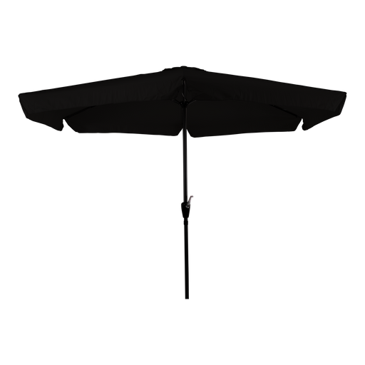 Parasol Gemini zwart Ø3mtr