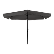 Parasol Gemini grijs Ø3mtr
