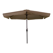 Parasol Gemini taupe Ø3mtr