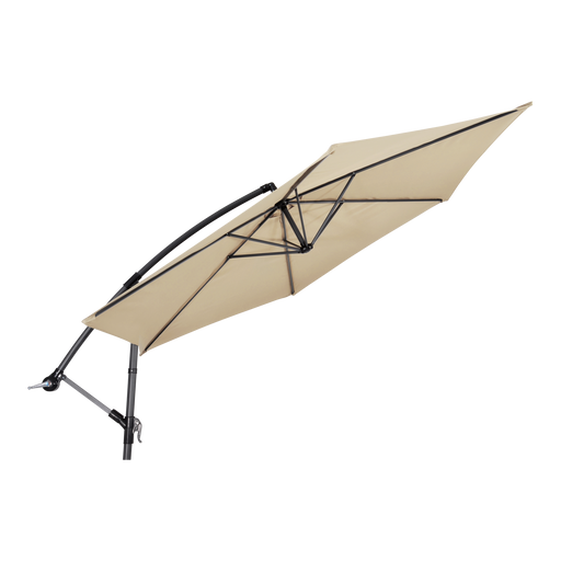 Zweefparasol Gemini ecru Ø3mtr