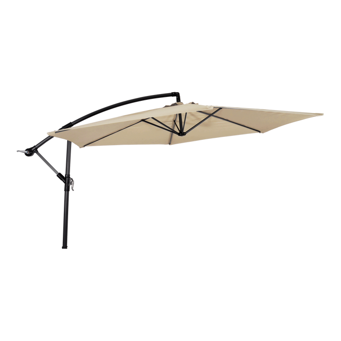 Zweefparasol Gemini ecru Ø3mtr