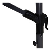 Zweefparasol Gemini grijs Ø3mtr