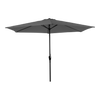 Parasol Gemini grijs Ø3mtr