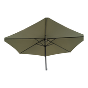 Parasol Gemini olive green Ø3mtr