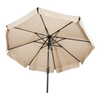 Parasol Libra ecru Ø3mtr