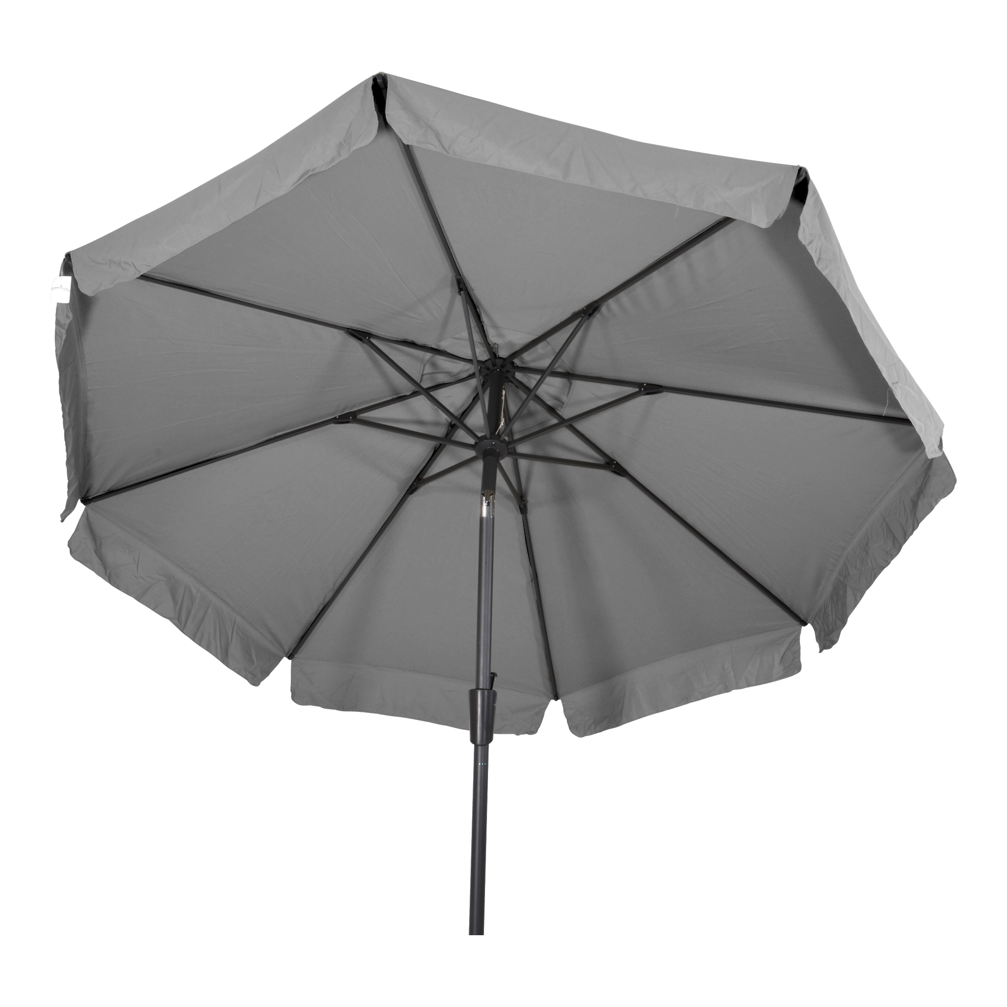 Parasol Libra grijs Ø3mtr