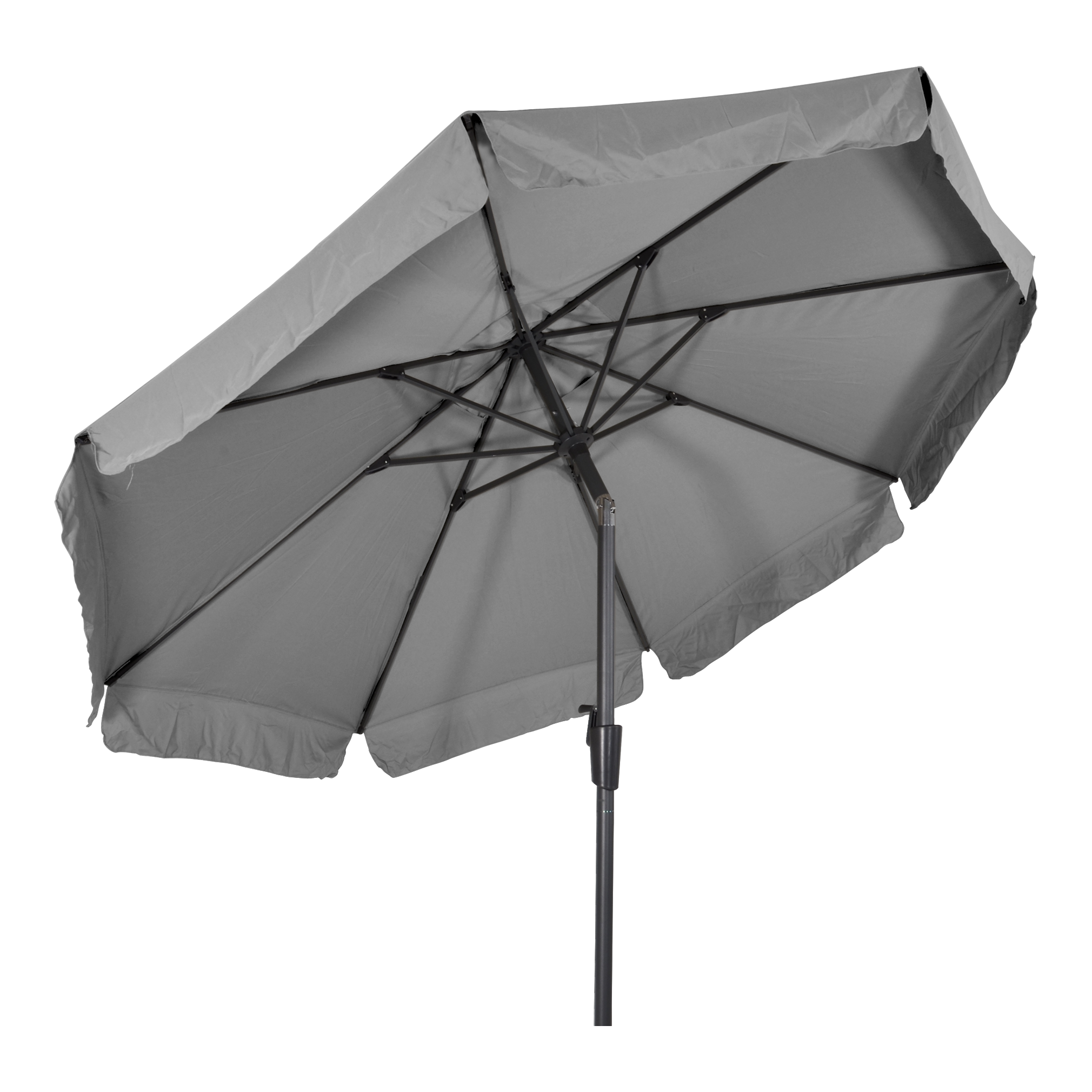 Parasol Libra grijs Ø3mtr