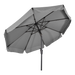 Parasol Libra grijs Ø3mtr