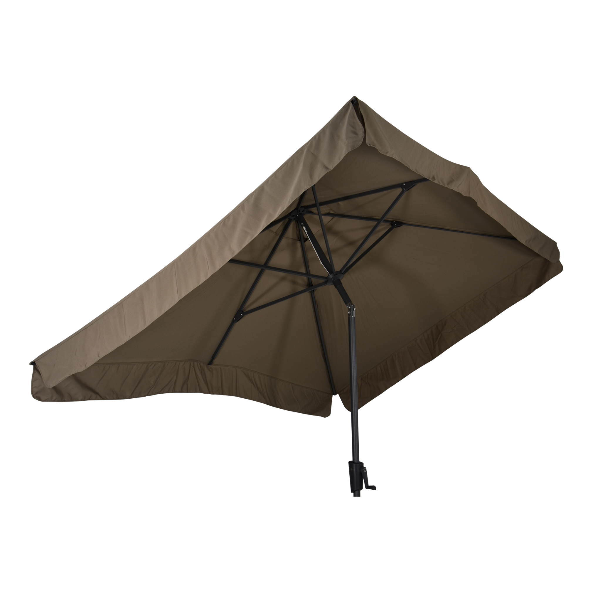 Parasol Libra taupe 2x3mtr