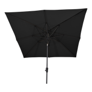 Parasol Libra zwart 2,5x2,5mtr