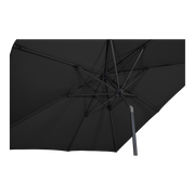 Parasol Libra zwart 2,5x2,5mtr