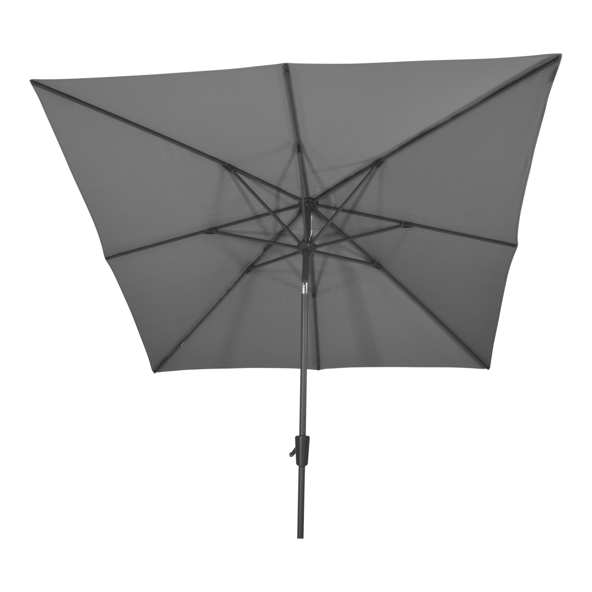 Parasol Libra grijs 2,5x2,5mtr