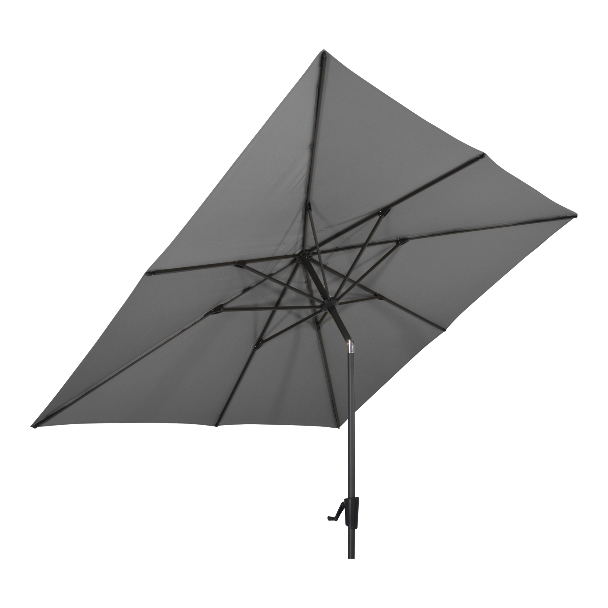 Parasol Libra grijs 2,5x2,5mtr