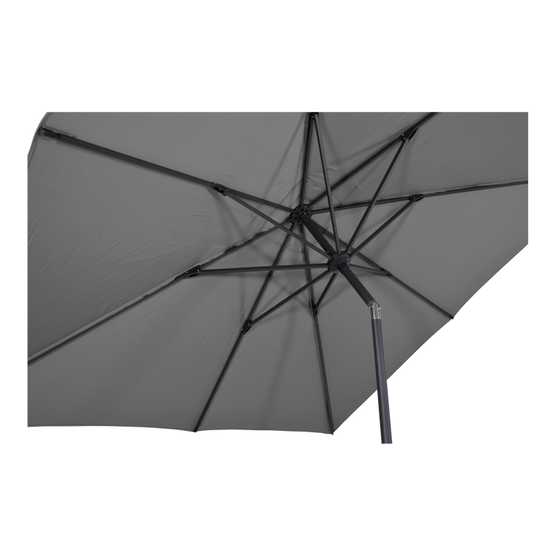 Parasol Libra grijs 2,5x2,5mtr