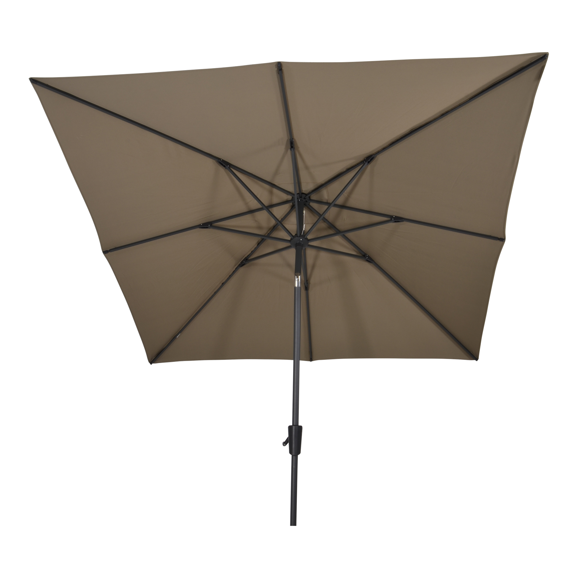 Parasol Libra taupe 2,5x2,5mtr