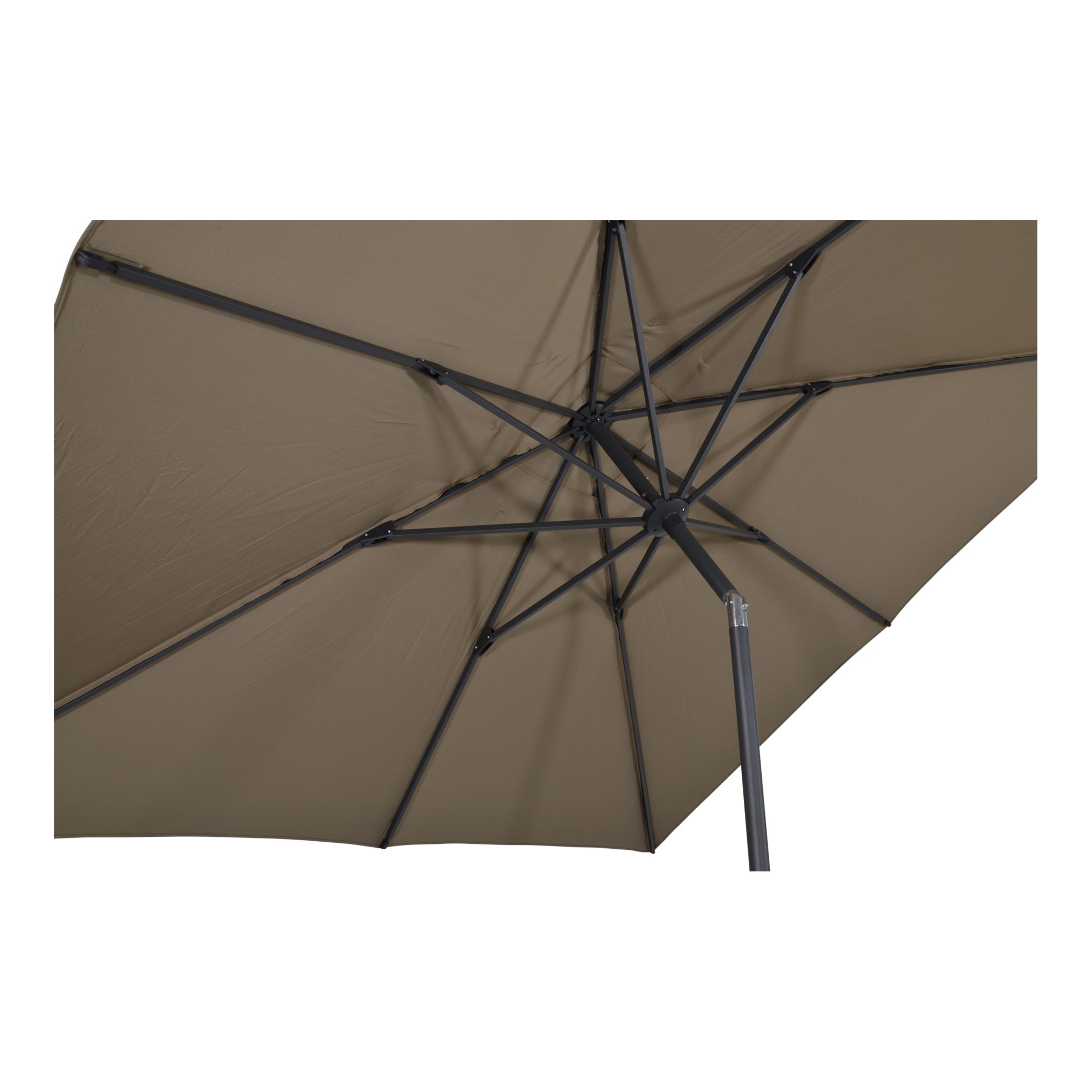 Parasol Libra taupe 2,5x2,5mtr