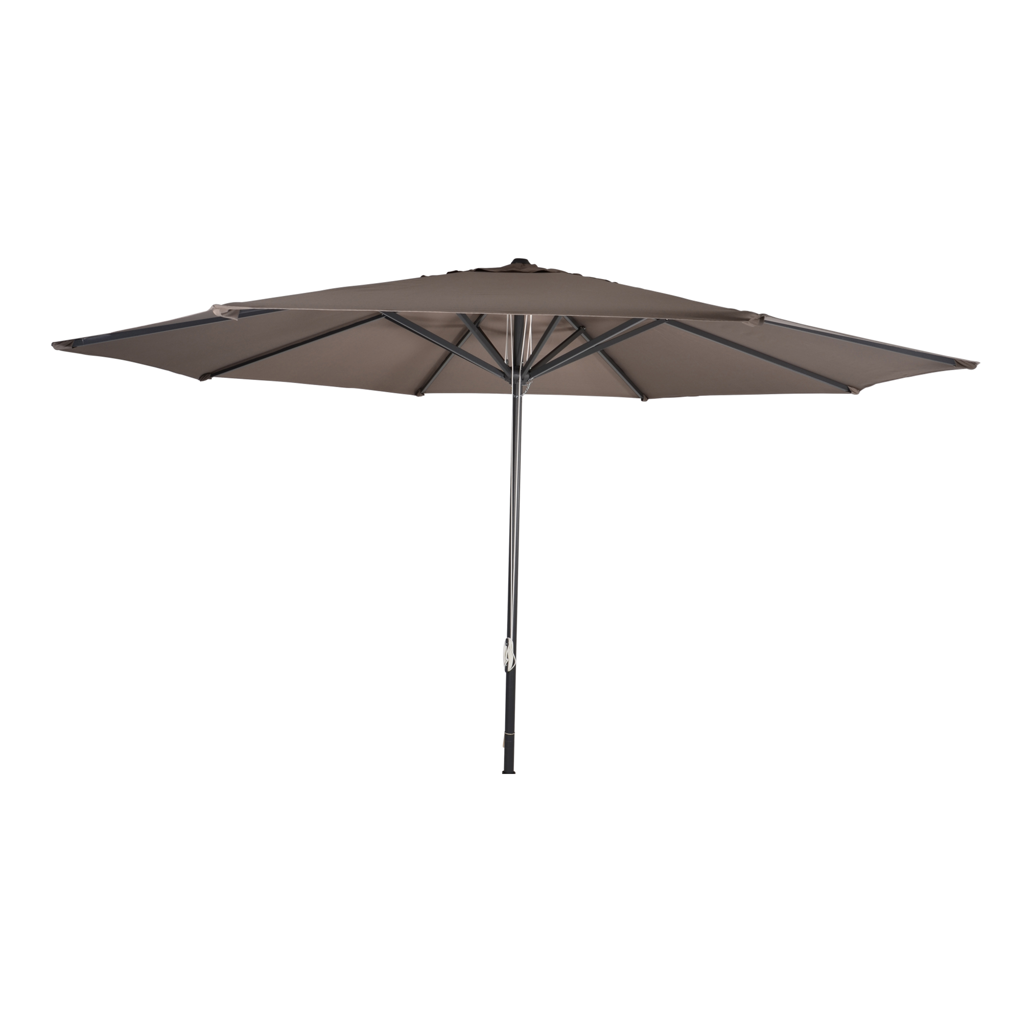 Parasol Virgo taupe Ø4mtr