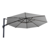 Zweefparasol VirgoFlex grijs Ø3,5mtr