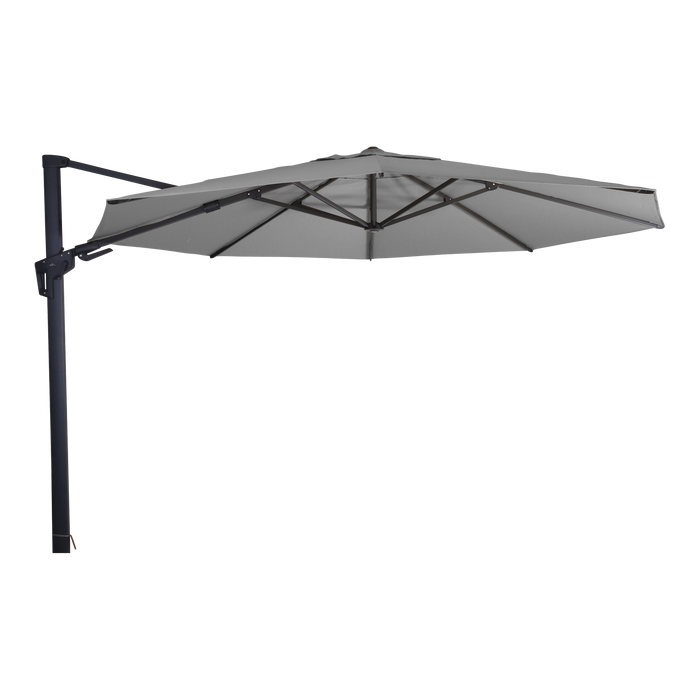 Zweefparasol VirgoFlex grijs Ø3,5mtr