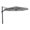 Zweefparasol VirgoFlex grijs Ø3,5mtr