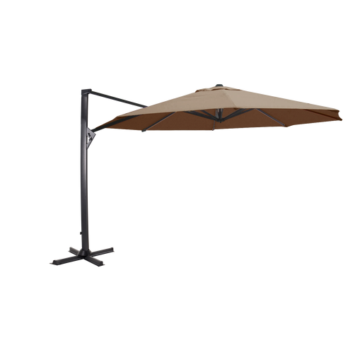 Zweefparasol Taurus taupe Ø3,5mtr