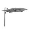 Zweefparasol Virgo Up grijs 3x3mtr