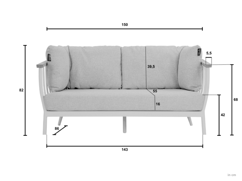 Condor Black Lounge-Set