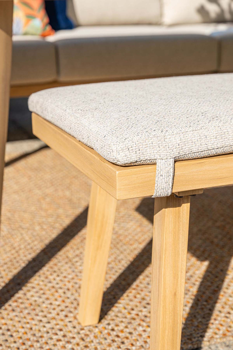 Lounge-dining Set Carrara | Teak/Sand