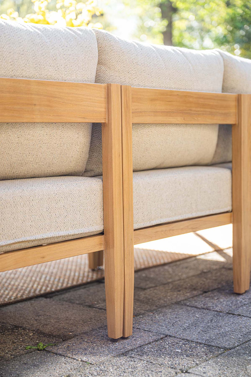 Lounge-dining Set Carrara | Teak/Sand