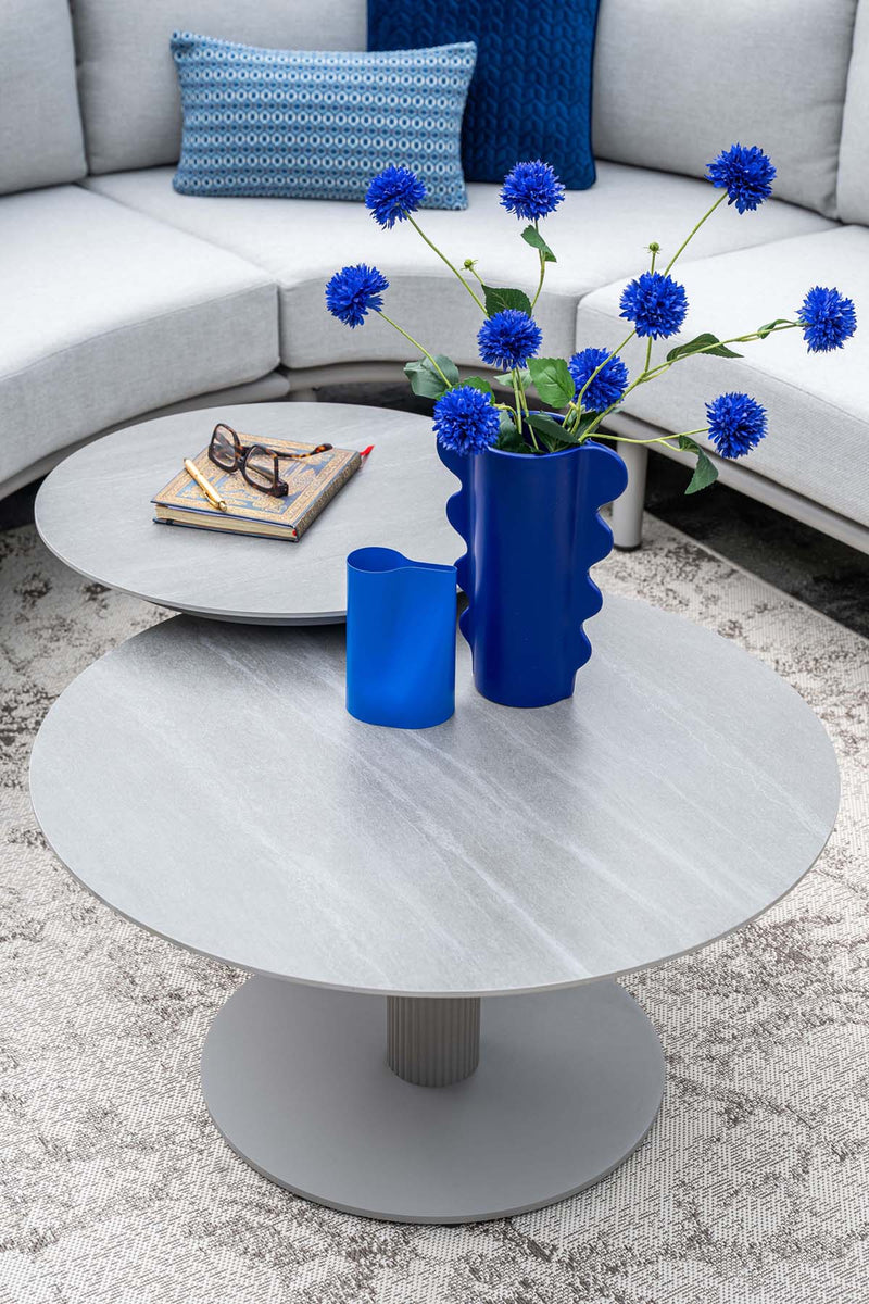 Lounge-Dining set Matera | Rope sand