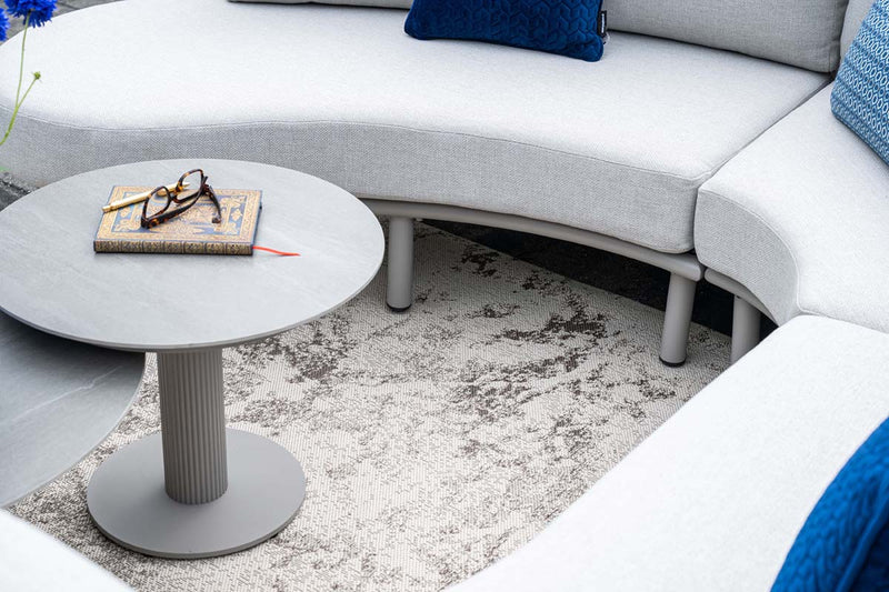 Lounge-Dining set Matera | Rope sand