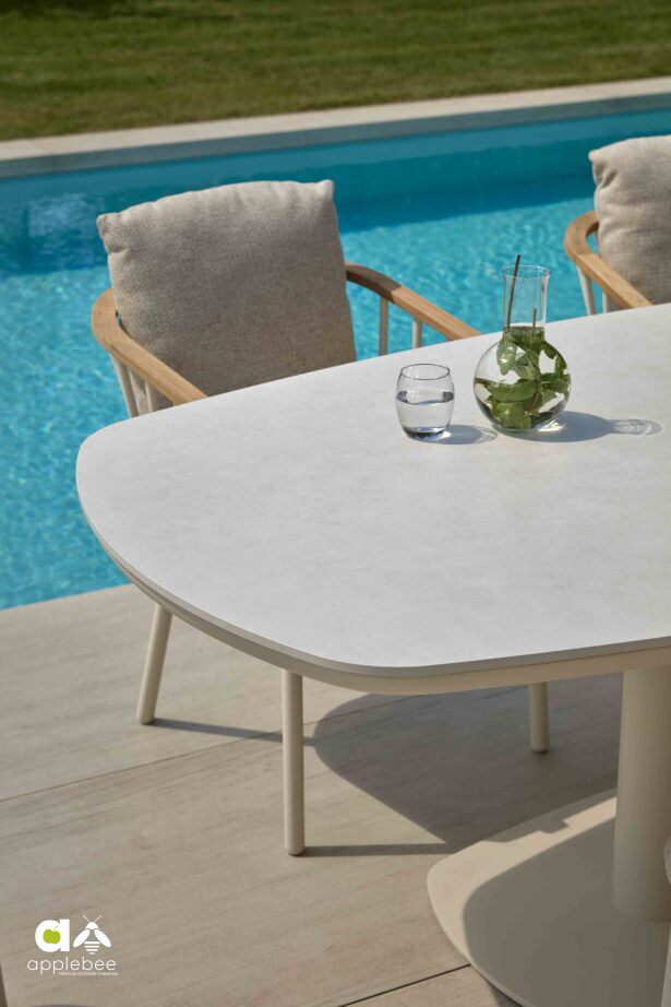 Tuintafel Melville | Deens Ovaal | Meerdere maten | Verschillende kleuren