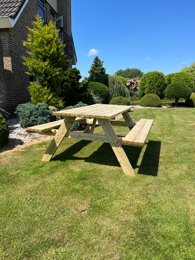 Picknicktafel Basic | Geïmpregneerd | 180 cm