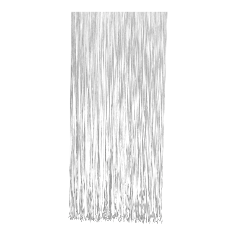 Deurgordijn PVC Spaghetti wit 90x220cm, 360s