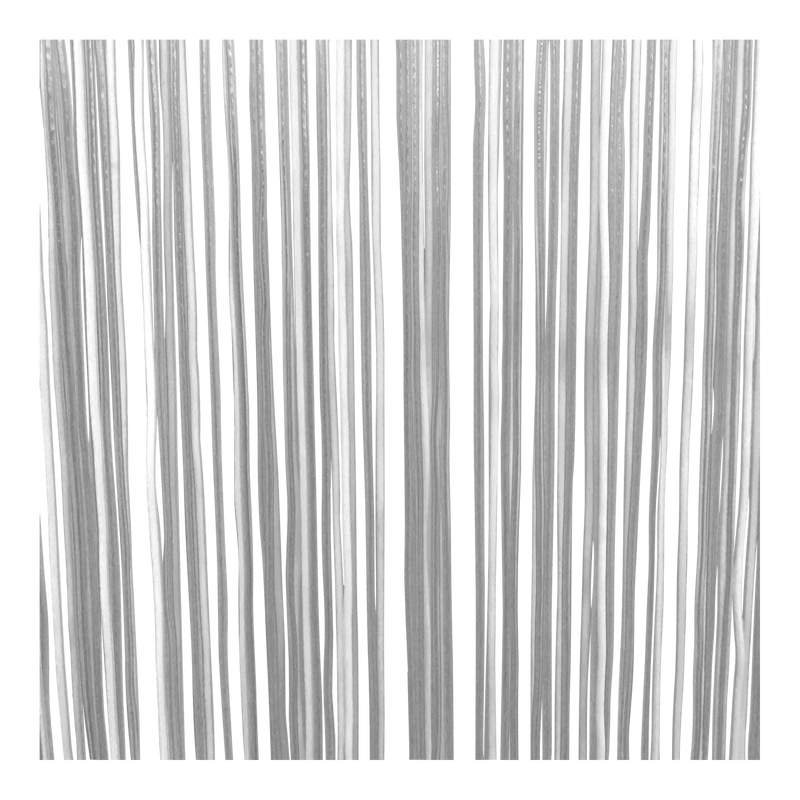 Deurgordijn PVC Spaghetti wit 90x220cm, 360s