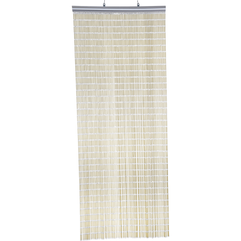 Deurgordijn PVC Tube beige 100x230cm, 86s