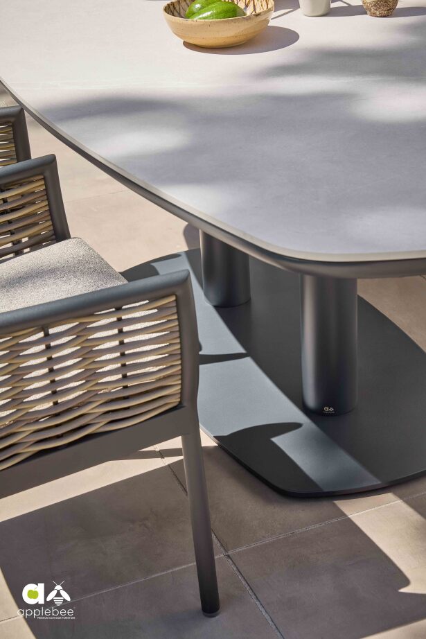 Tuintafel Melville | Deens Ovaal | Meerdere maten | Verschillende kleuren