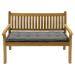 Bankkussen antraciet 120cm