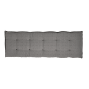 Bankkussen antraciet 150cm, 6cm dik