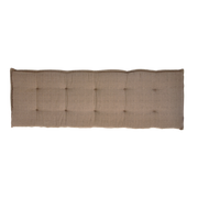 Bankkussen taupe 150cm, 6cm dik
