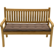 Bankkussen taupe 150cm, 6cm dik