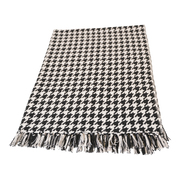 Plaid Pied-de-poule, 125x150cm