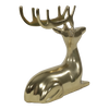 Figuur liggend Hert alu goud 25x10x25cm