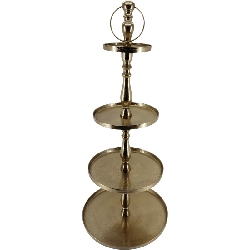 Etagère Brush goud 120cm