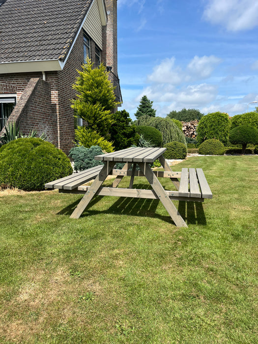 Picknicktafel DeLuxe | Antraciet | 180cm