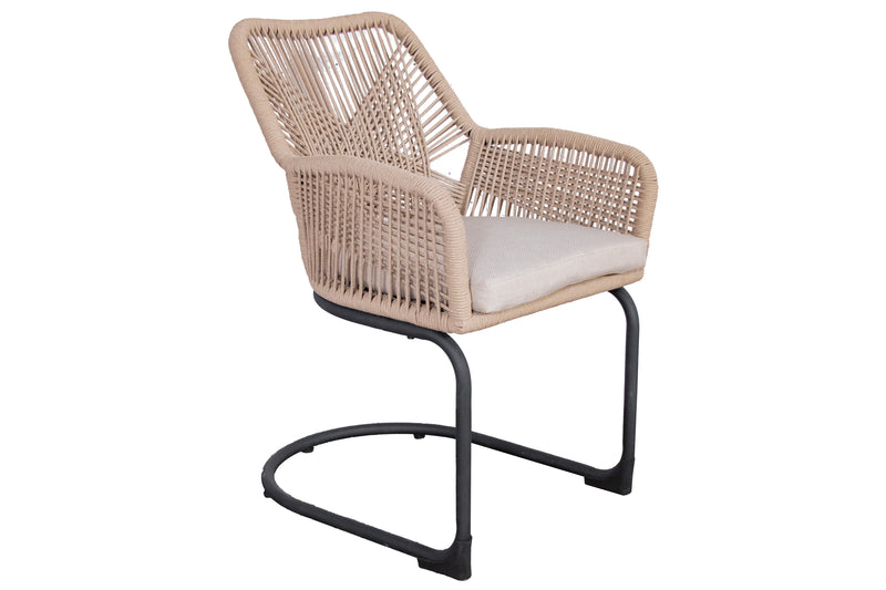 Bologna Taupe Gartenstuhl